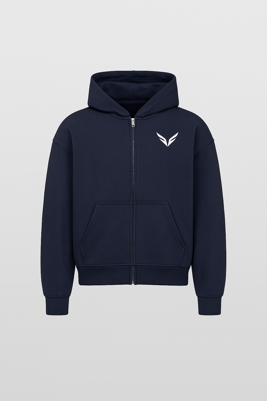 Oversized Zipper Hoodie