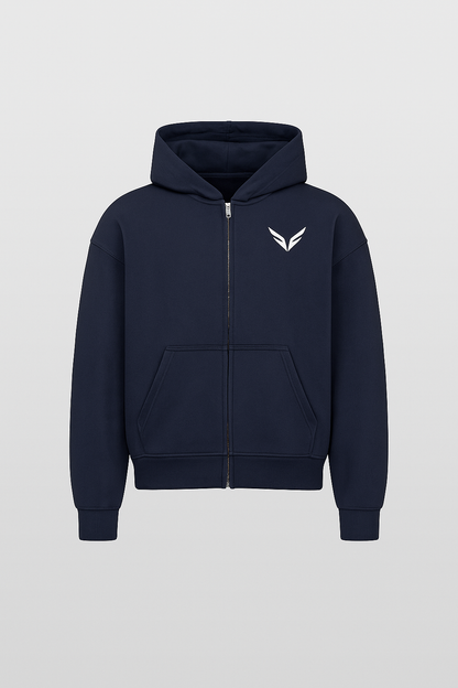 Oversized Zipper Hoodie