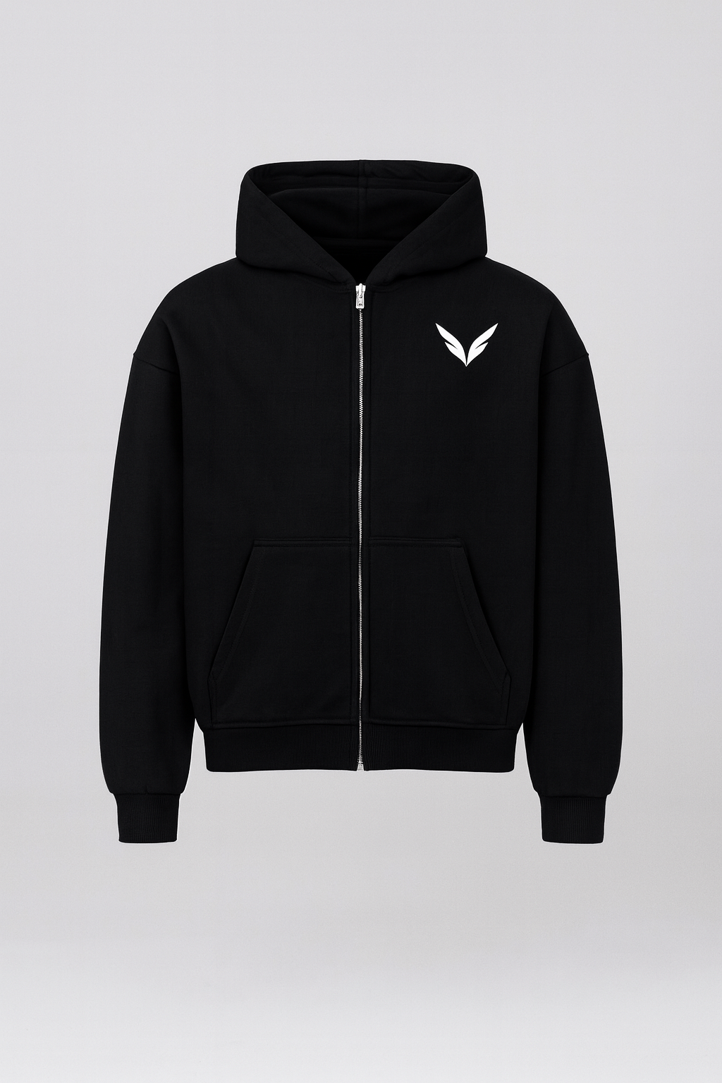 Oversized Zipper Hoodie